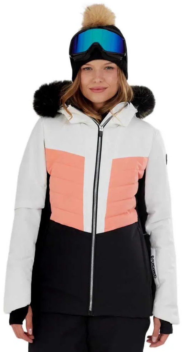 Fundango Salina Padded Jas Wit XS Man,Vrouw