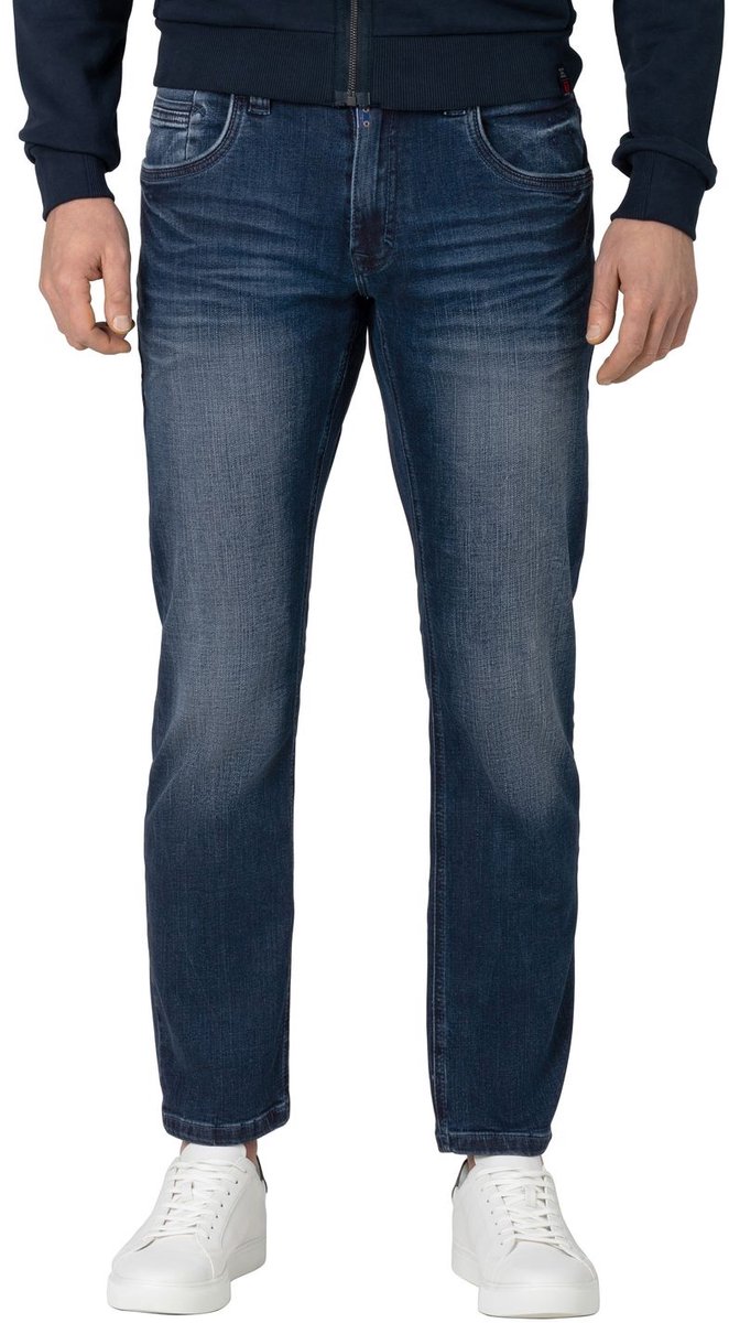 TIMEZONE Heren Jeans Broeken regular/straight Fit Blauw 30W / 34L Volwassenen