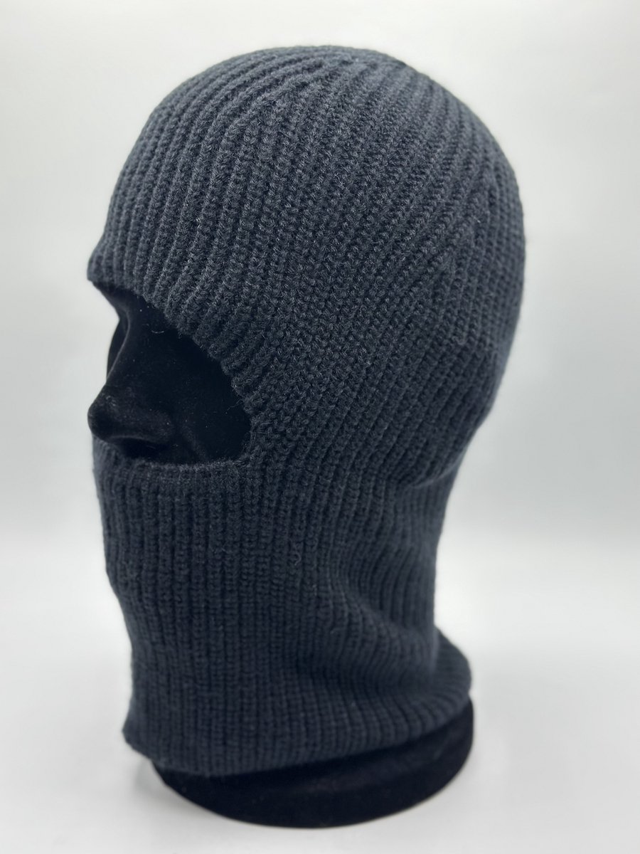 Thermische Balaclava – Warme Gezichtsbescherming voor Ski Fiets & Outdoor bivak Zwart