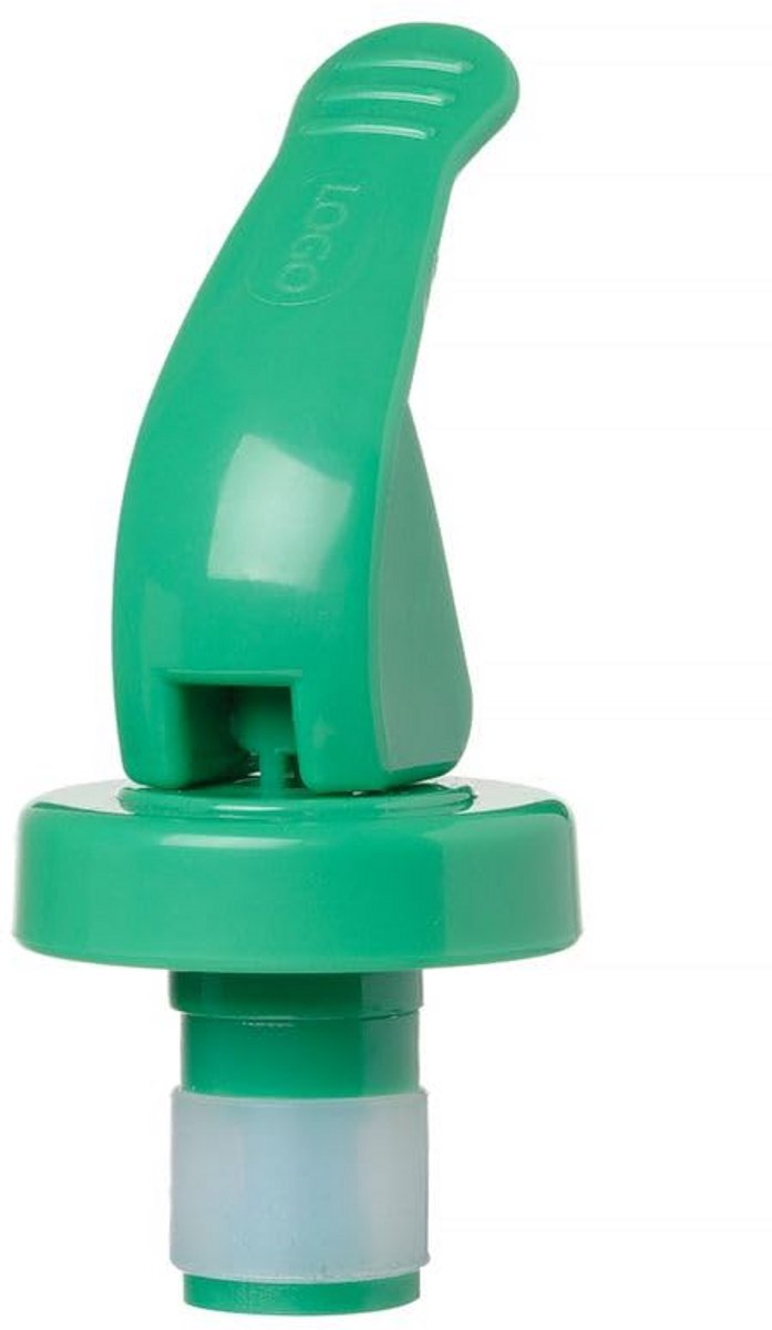 Set van 3 Afsluitbare Flessen Stoppper - Groen, Wit en Rood