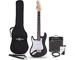 Linkshandige Elektrische Gitaar Set met 10W Versterker voor Beginners