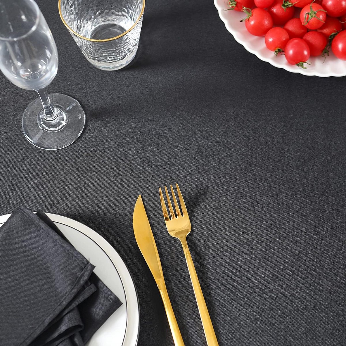 Rechthoekig Tafelkleed 150 x 300 cm Wasbaar Polyester voor Diner en Feestdecoratie