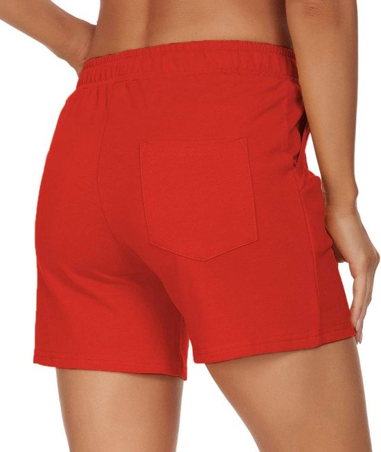 Comfortabele Dames Korte Broek 12,7 cm met Zakken - Jersey Katoen voor Yoga, Lounge & Actief — afbeelding 5