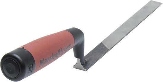 Stalen Troffel voor Metselwerk en Voegen - Schroefdraad Schacht en Ergonomisch Handvat — afbeelding 4