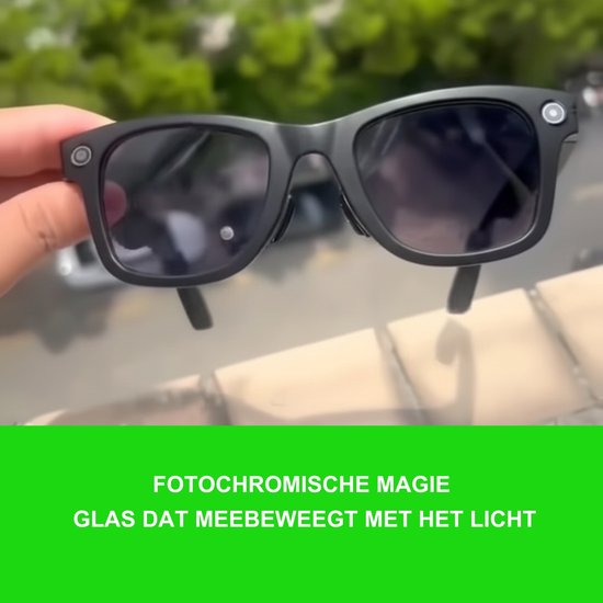 Monvu Stream One AI Bril met Camera 1080P - Handsfree Filmen & Fotograferen - Open-Ear Speakers - Bluetooth - AI Bril met Camera voor Sport, Werk en Dagelijks Gebruik van Monvu — afbeelding 4