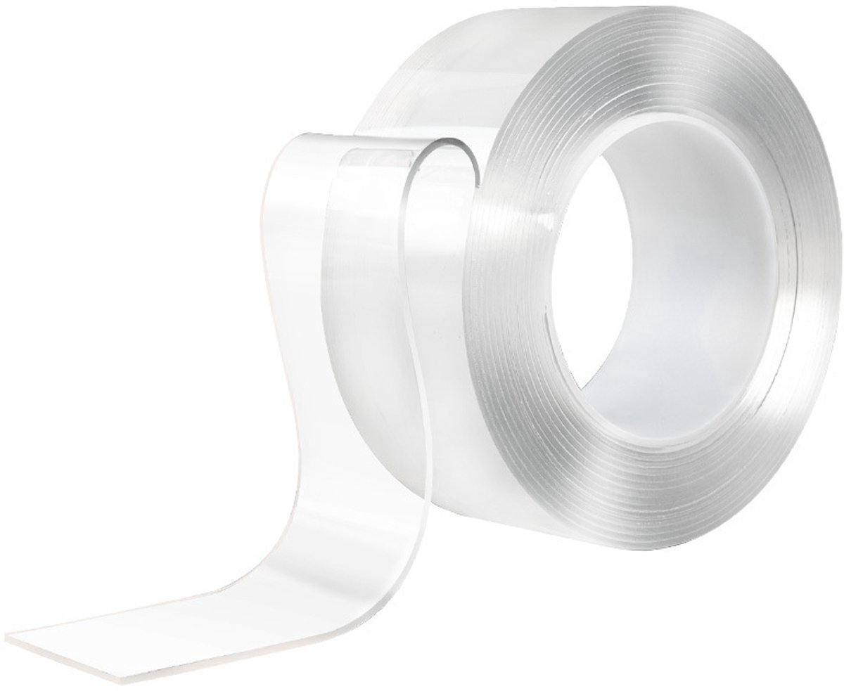 Dubbelzijdig Tape - 5 meter x 30mm x 2mm - Montagetape - Nano Tape - Plakband Extra Sterk - Transparante Tape Extra Sterk
