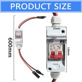 20 A Automatische Zekeringhouder – Met Handmatige Reset, DC 12-48V, IP67 Waterdicht, Voor Camper, Caravan En Scooter 2 miniatura