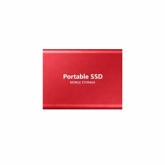 Externe SSD 2TB – USB Portable Externe Harde Schijf – Snelle Draagbare Opslag – Geschikt voor Windows Mac en Android – Compacte en Schokbestendige SSD – Ideaal voor Werk Studie Fotografie en Reizen