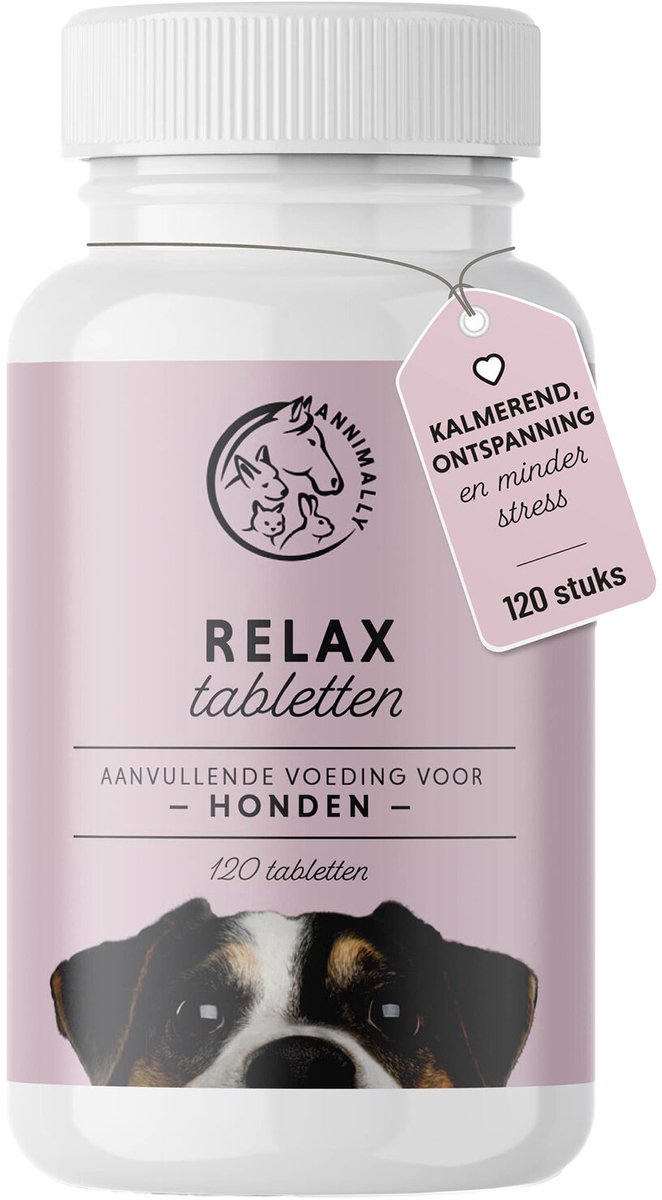 Annimally Relax Kleine Hond - 120 tabletten