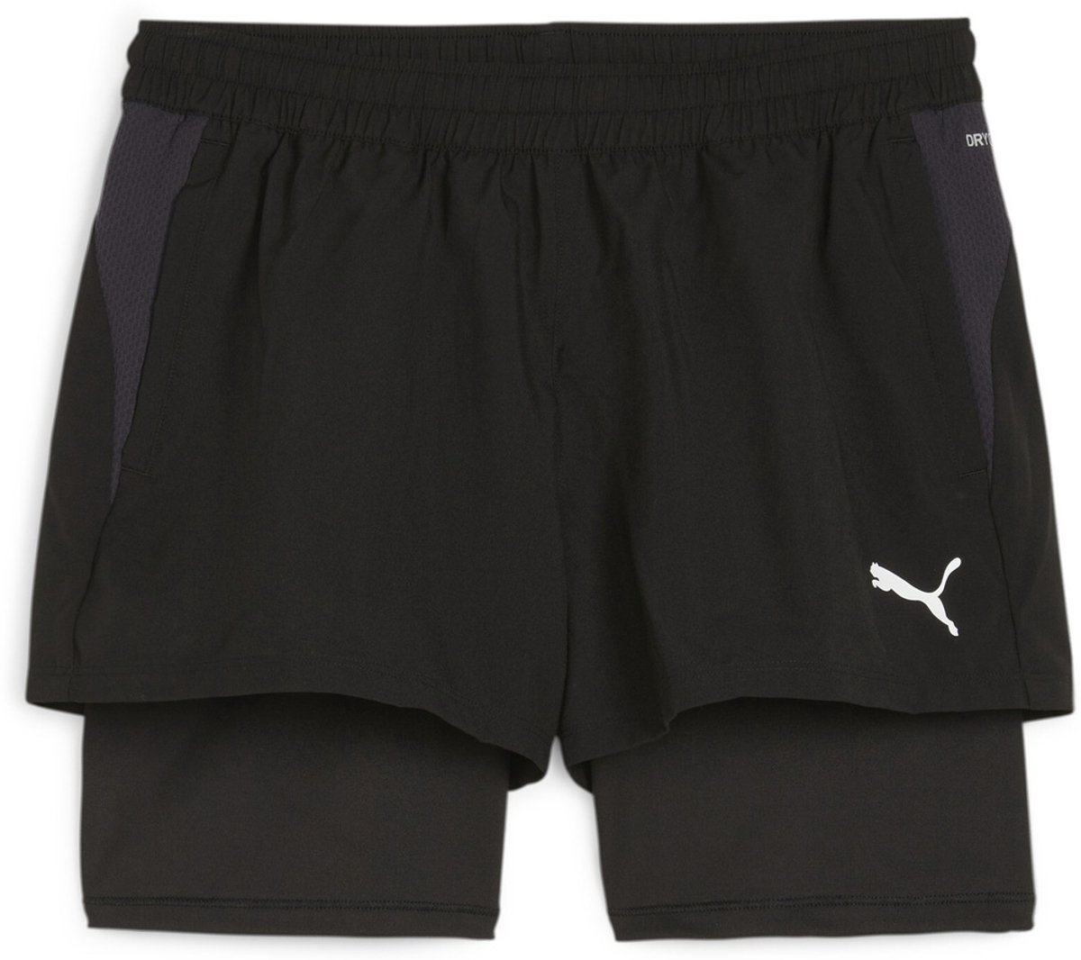 Puma sportshort voor dames TeamGoal 2-in-1 short voor dames 658775 Zwart