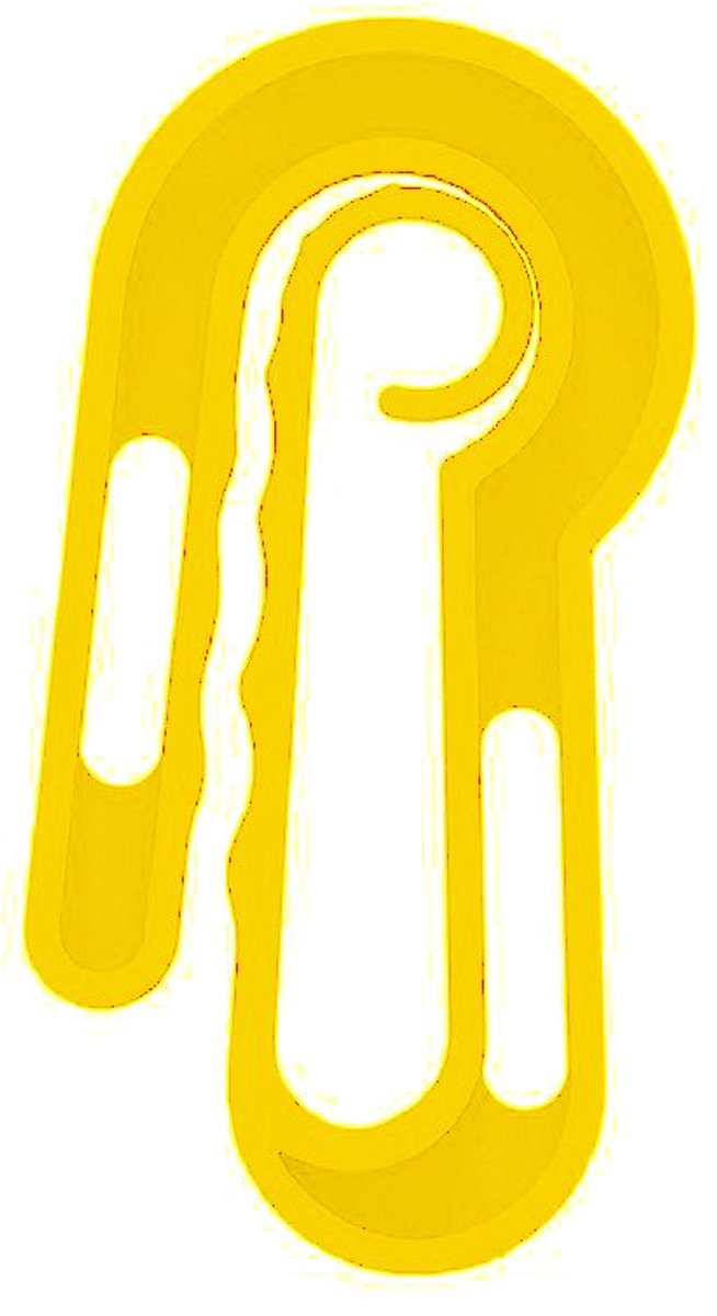 In2Tools Qnijper de snelle en duurzame wasknijper, set van 12 stuks in geel