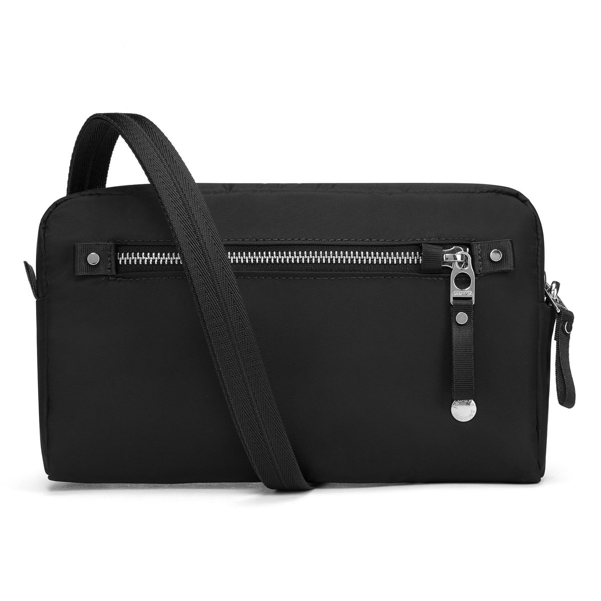 Pacsafe Pacsafe W 3-in-1 Sling Crossbody - 1 L - Schoudertas - RFID-blokkerend - Slingpack - Anti-diefstal Tas - Crossbody Waterafstotend - Beveiligde Tas - Zwart
