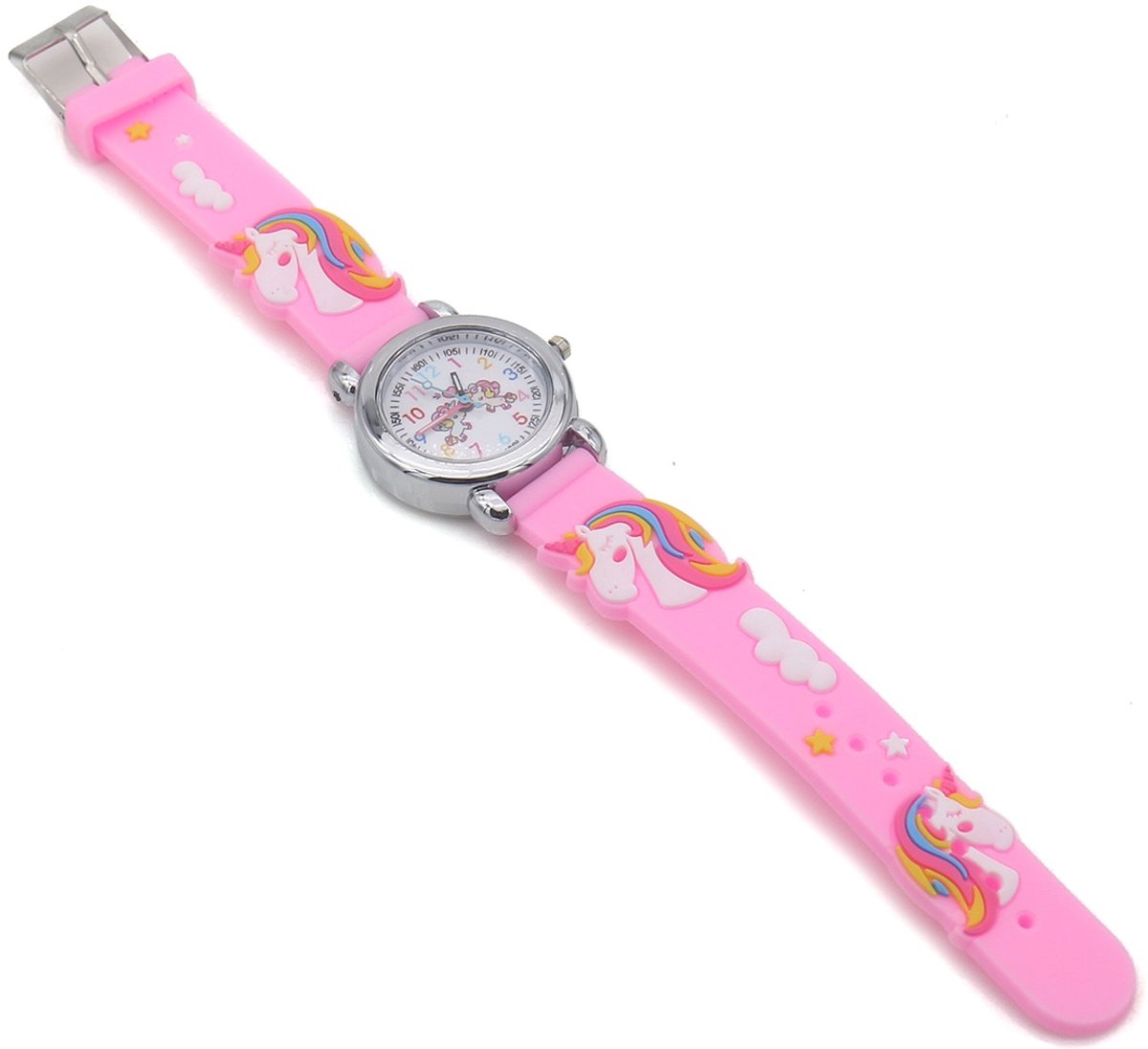 Kinderhorloge - quartz - unicorn - roze