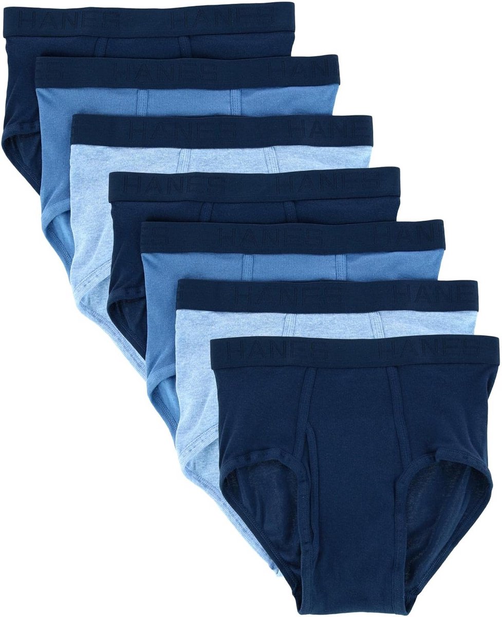 Comfortabele Heren Onderbroeken met Flexibele Tailleband - Blauwe Assortiment