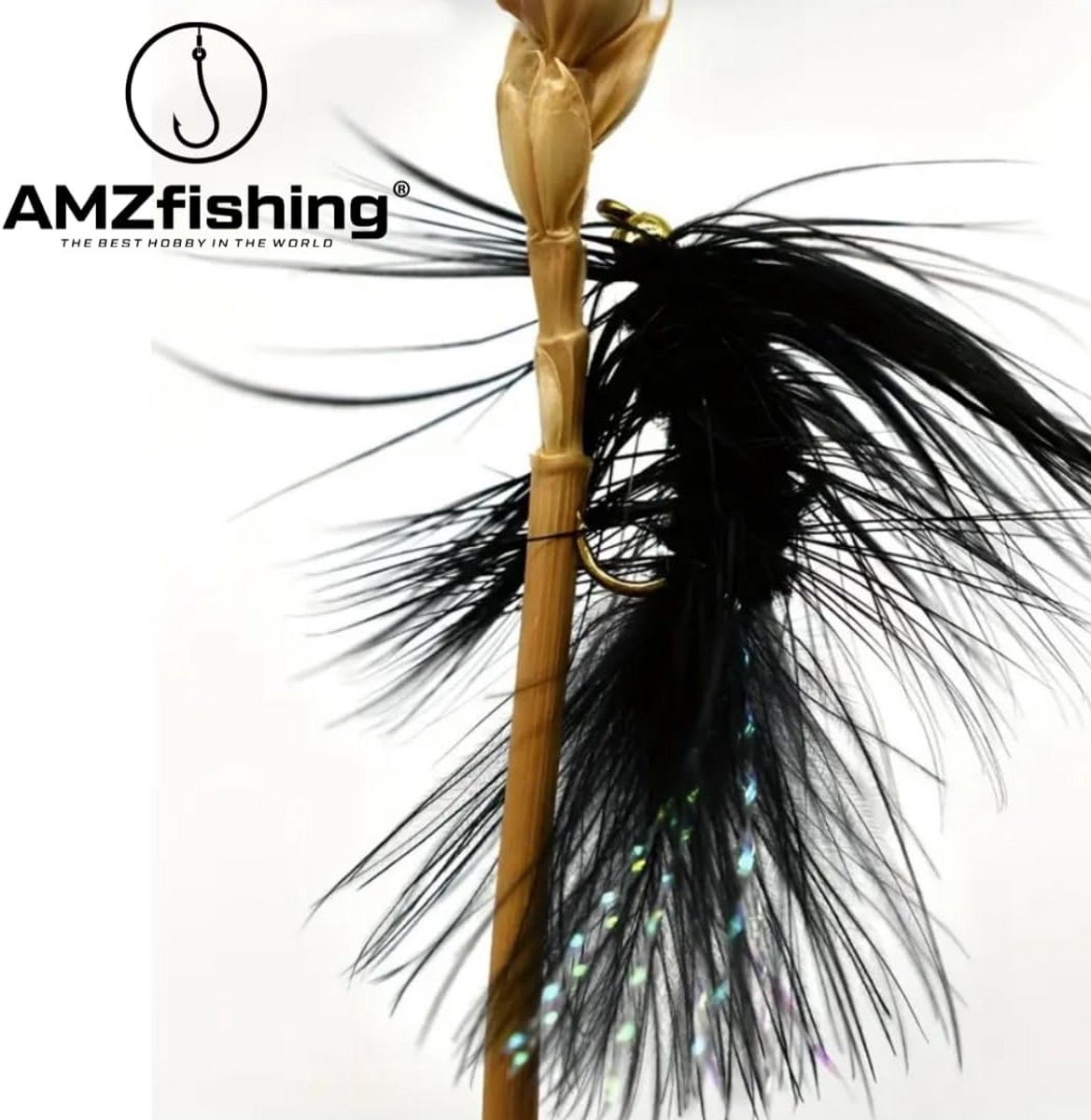 2 Stuks Vliegenvis Kunstaas Woolly Bugger voor Forelvissen