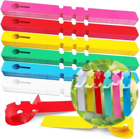 Plant Labels - 150 Stuks - Multicolor Tuinlabel voor Buiten en Binnen - Zaadlabels - Hangende Tuinlabels