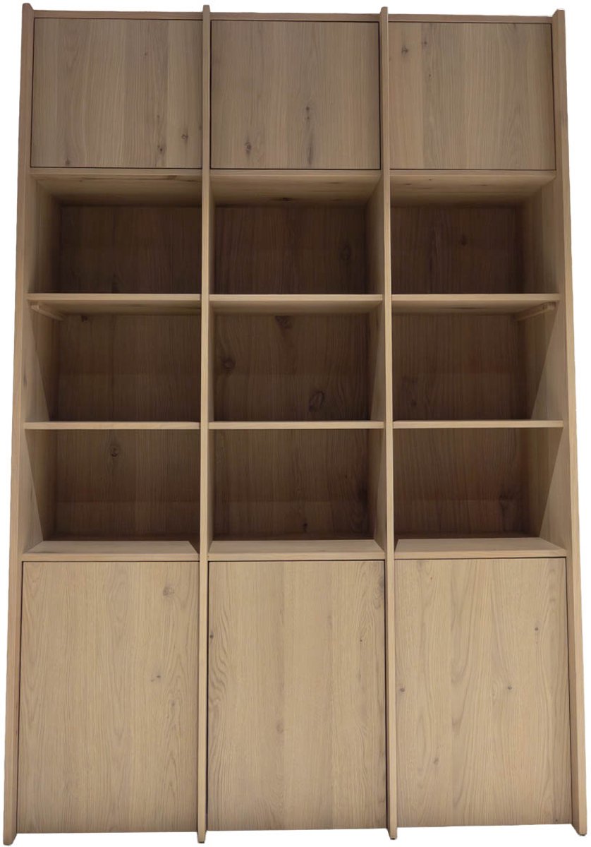 DÉJA Living Wandkast Soria - Naturel Eiken - 135x40x200cm