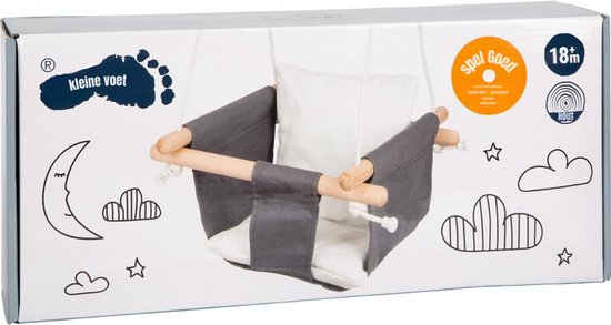 DnA® Babyschommel - Baby Schommel - Kinderschommel - Veelkleurig - 42cm x 20cm x 11cm van dna — afbeelding 4