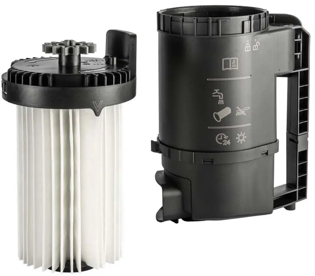 SQOON® Stofzuigerfilter geschikt voor Miele Blizzard CX1 series - "De Pul" - 09607996, 09607997, 09607998 - Complete set