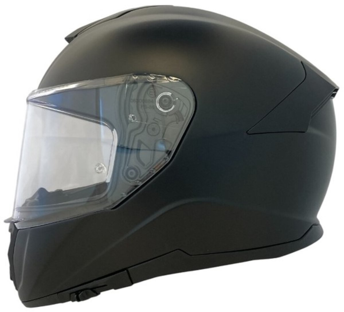 APEX FT300 Solid Mat Zwart Integraalhelm - Helm