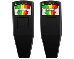 2 stuks - K2 Meter - K2 Meter Ghost En Spirit Box - Ghost Hunting - EMF Meter - EMF Detector - K2 EMF - Stralingsmeter - Spirit Box - HSP - Hoogsensitief - Geesten Detectie Apparaat - Handheld EMF-detector - Zwart