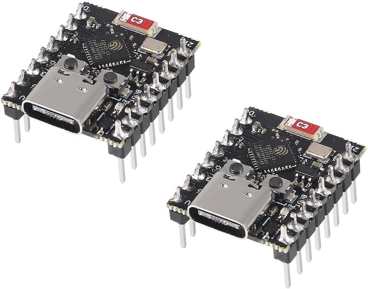 2 Stuks Mini Ontwikkelingsbord met WiFi en Bluetooth voor IoT Projecten