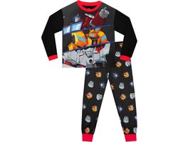 Jongens Pyjama Lange Mouwen | Robot Actie Print | Maten 104 t/m 140