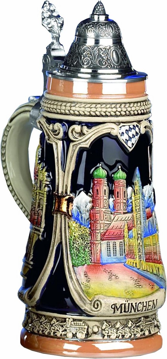 Stevige Bierpul van 0,5 Liter - Traditioneel Duits Bierglas