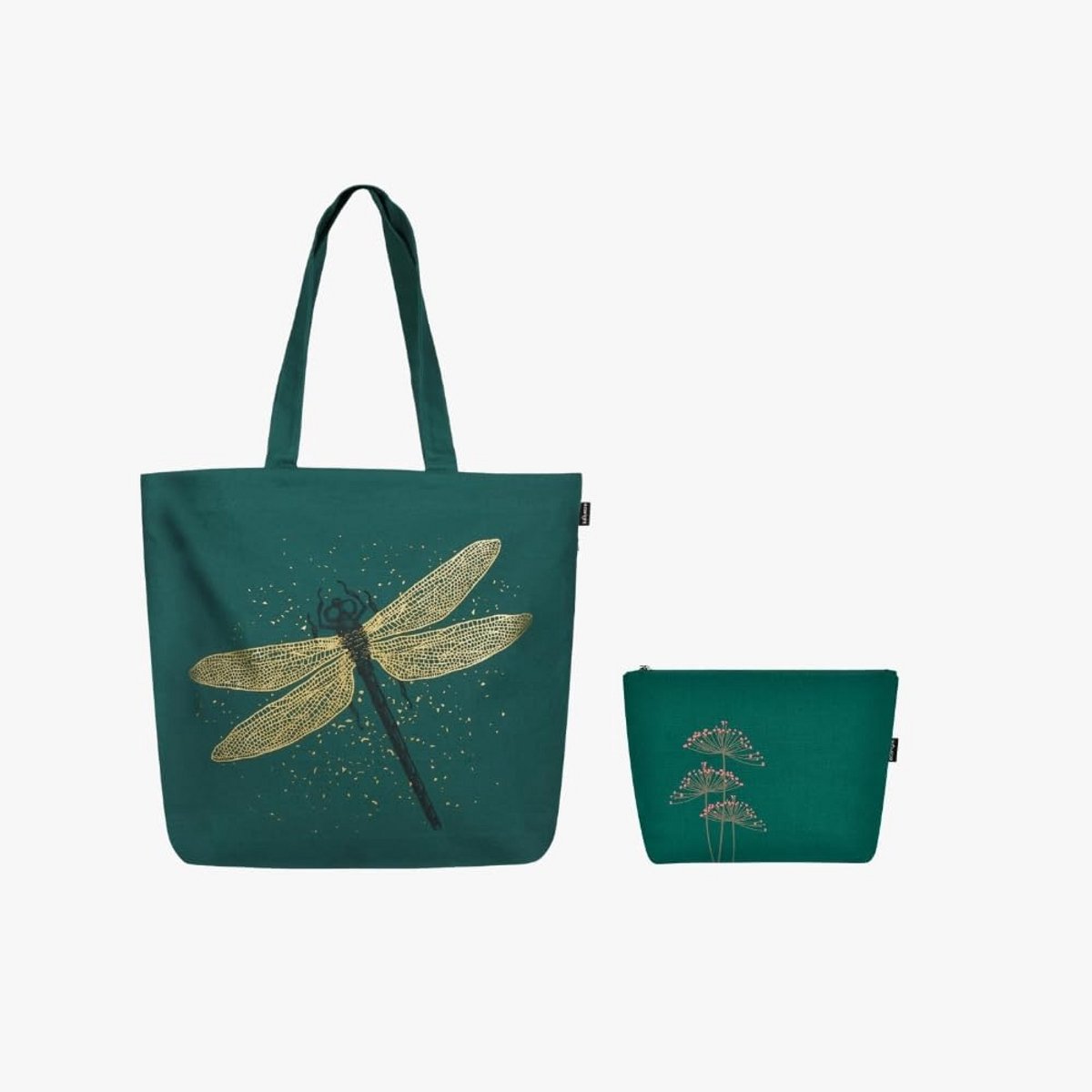 Grote Canvas Tas voor Dames met Rits en Binnenvak - Shopper voor Winkel en Kantoor