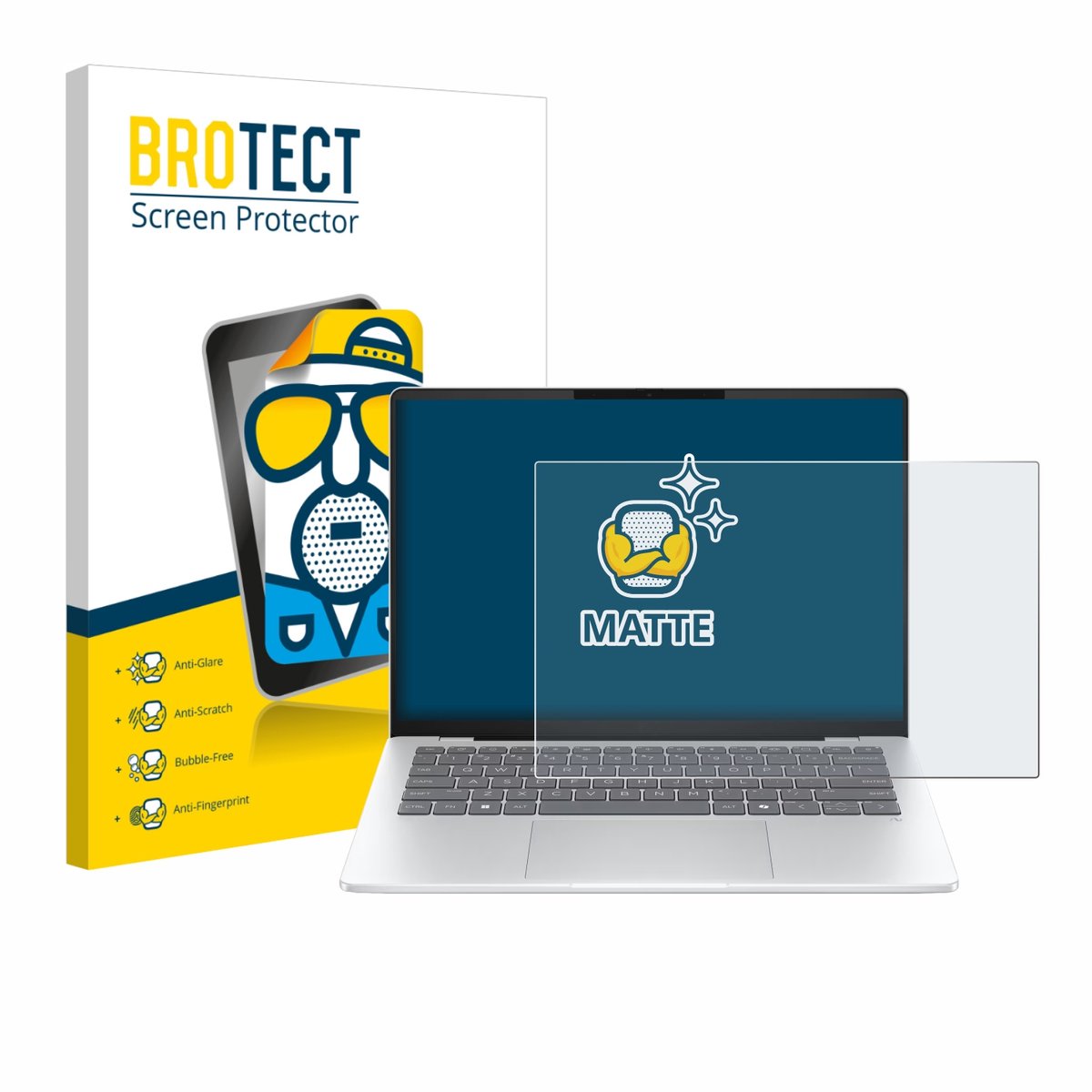 BROTECT - Screenprotector voor HP OmniBook 5 14 - Folie Beschermfolie matte