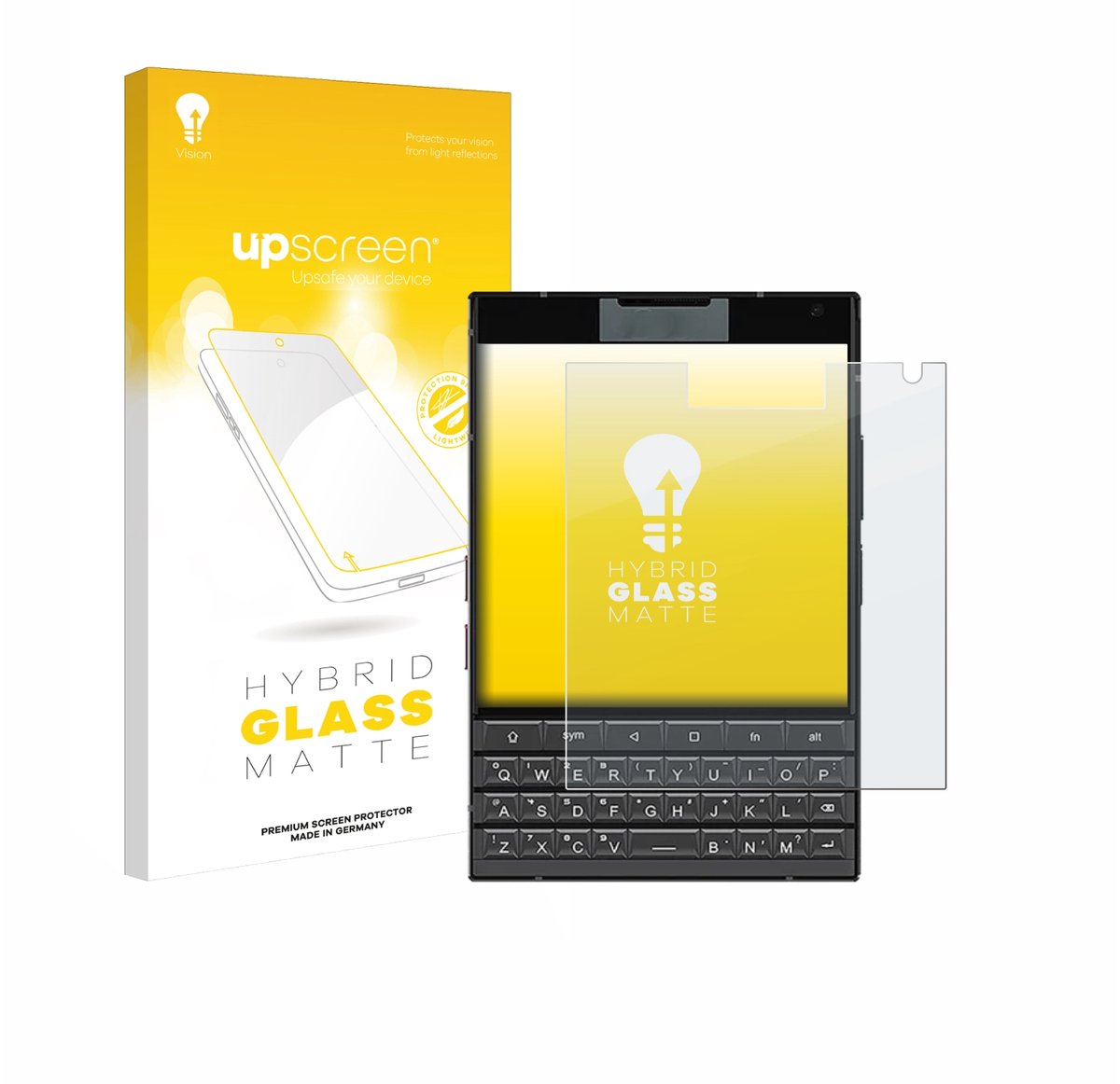 upscreen - Screenprotector voor Unihertz Titan 2 - Folie Beschermfolie Beschermglas matte