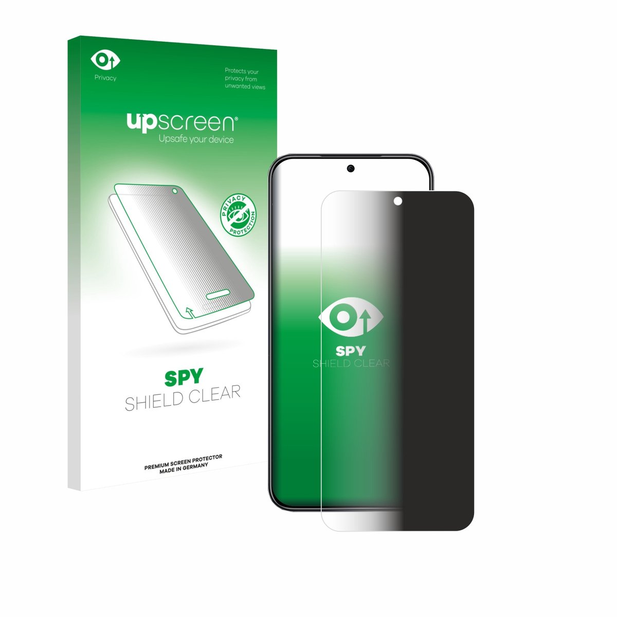 upscreen - privacy screenprotector voor Nubia Air - Folie Beschermfolie Blauwlichtfilter
