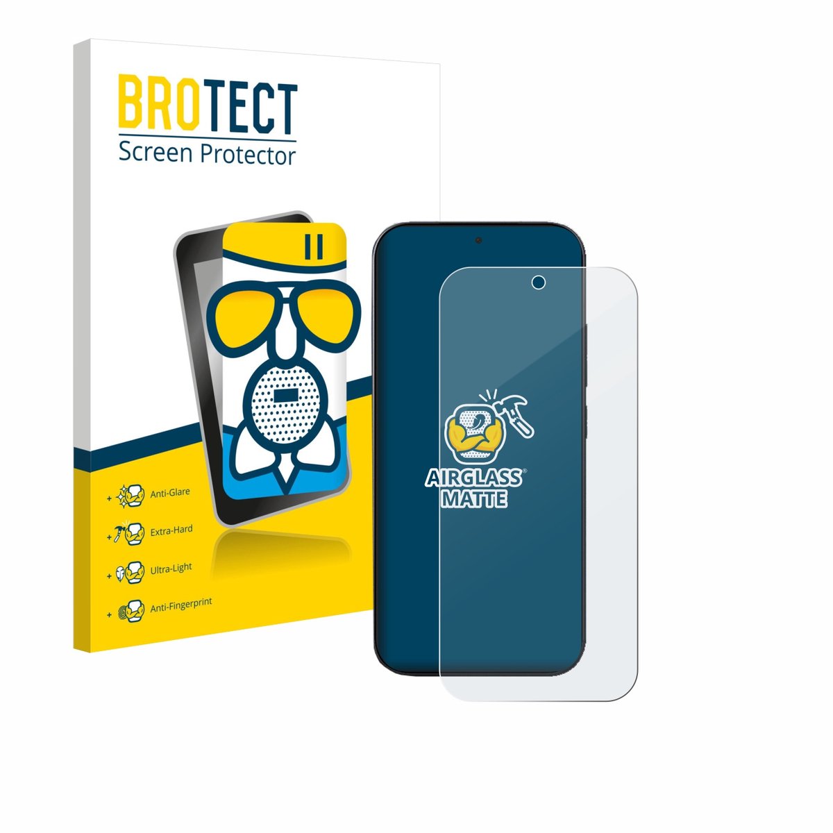 BROTECT - Screenprotector voor Xiaomi 17 Pro - Folie Beschermfolie Beschermglas matte