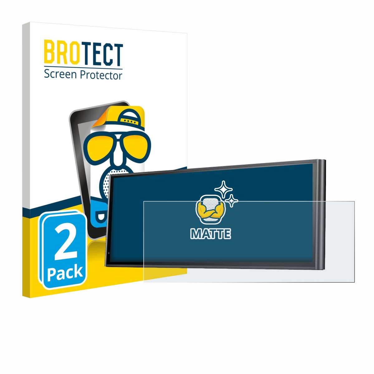 BROTECT - Screenprotector voor Krunia 9.26" - Folie Beschermfolie matte 2 Stuks