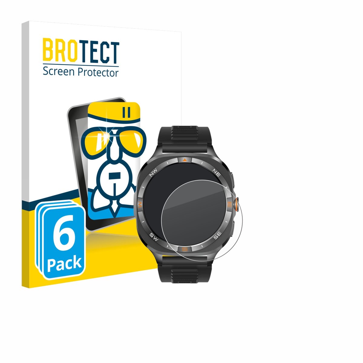 Screenprotector 6 Stuks voor Rollme GT5S Beschermglas transparant