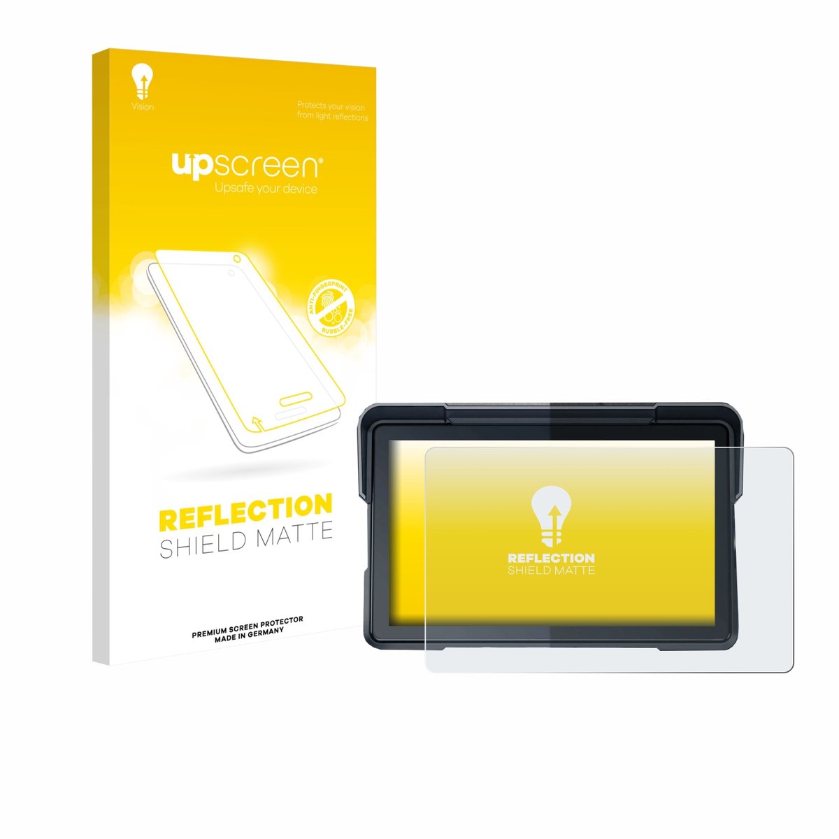 upscreen - Screenprotector voor Lamtto RC19 7" - Folie Beschermfolie anti glare matte
