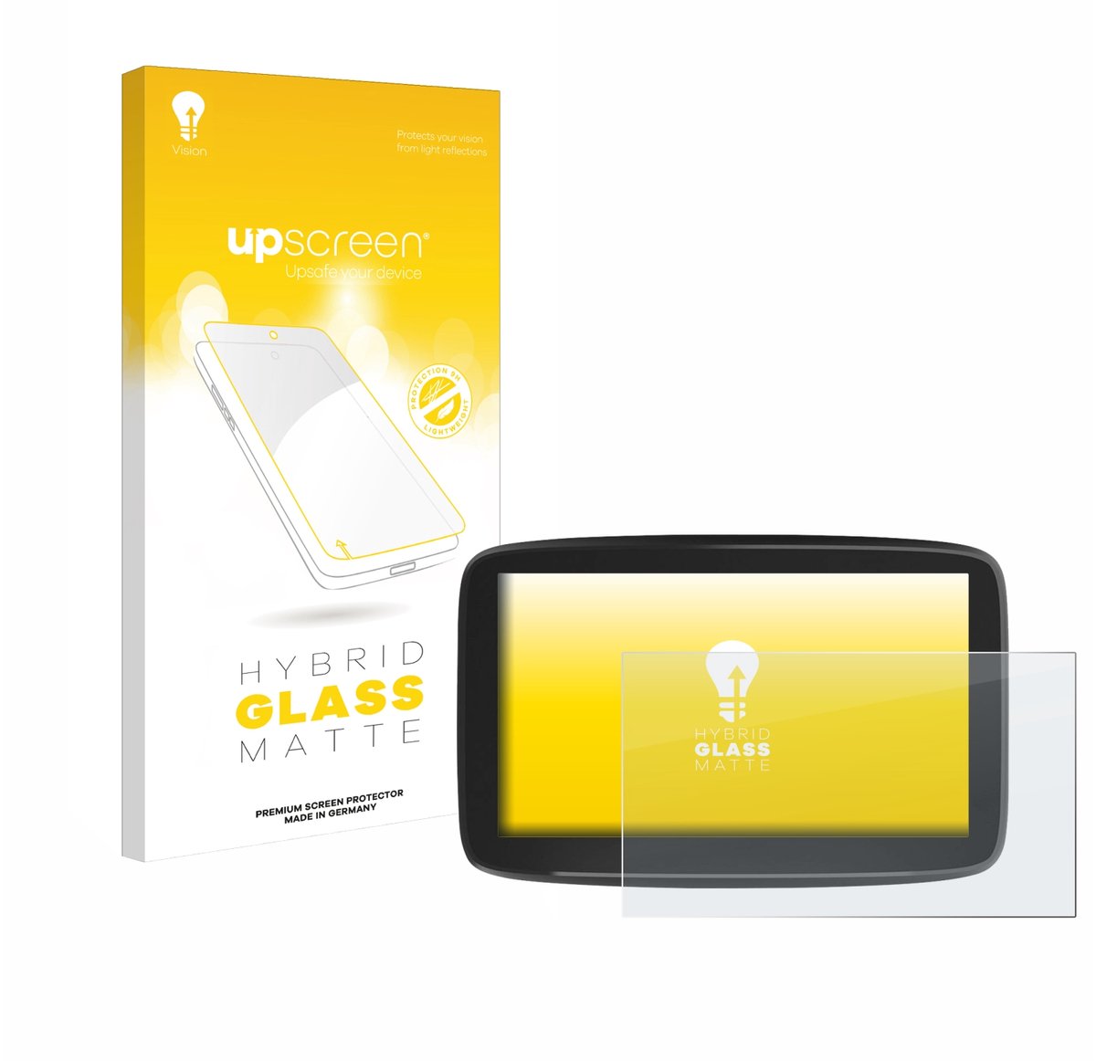 upscreen - Screenprotector voor TomTom GO Classic 6" - Folie Beschermfolie Beschermglas matte