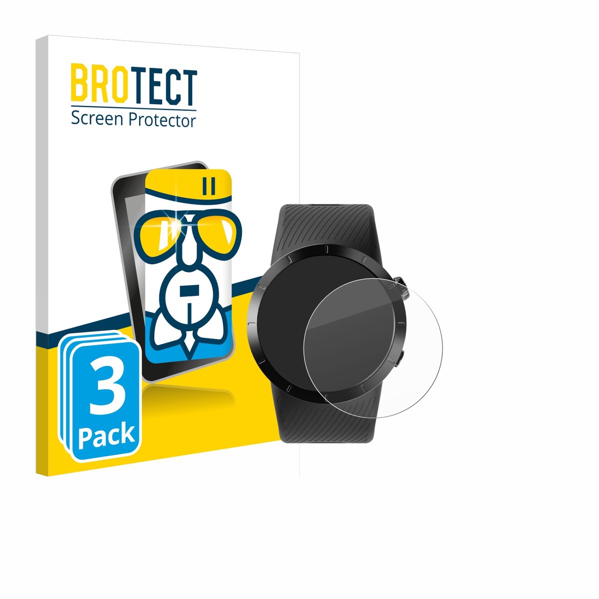 Screenprotector 3 Stuks voor Shot Scope X5 Beschermglas transparant