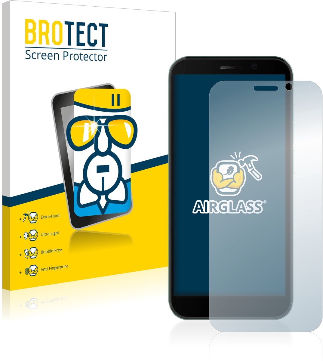 Screenprotector voor Doogee X97 Pro Beschermglas transparant