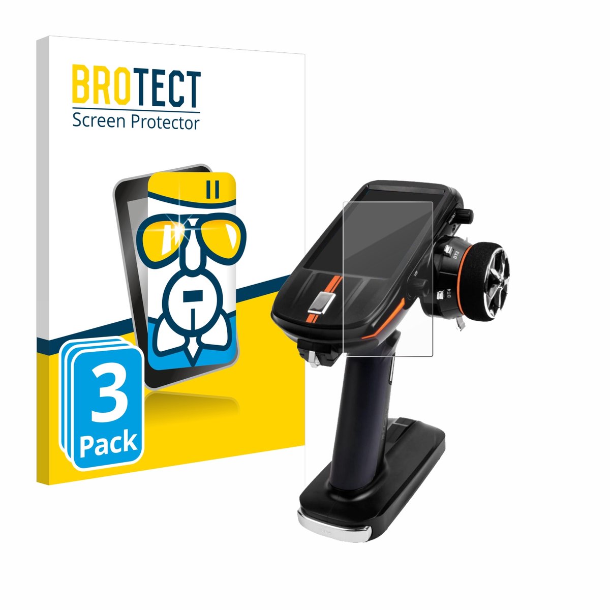 Screenprotector 3 Stuks voor RadioLink RC8X Beschermglas transparant