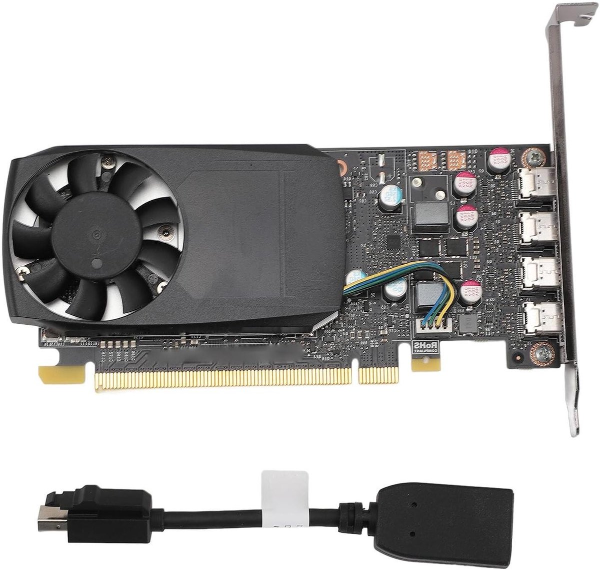 Grafische kaart met 2GB GDDR5 geheugen, 128 bit, PCI Express 3.0 x16 - ideaal voor professionele 3D modellering en video bewerking
