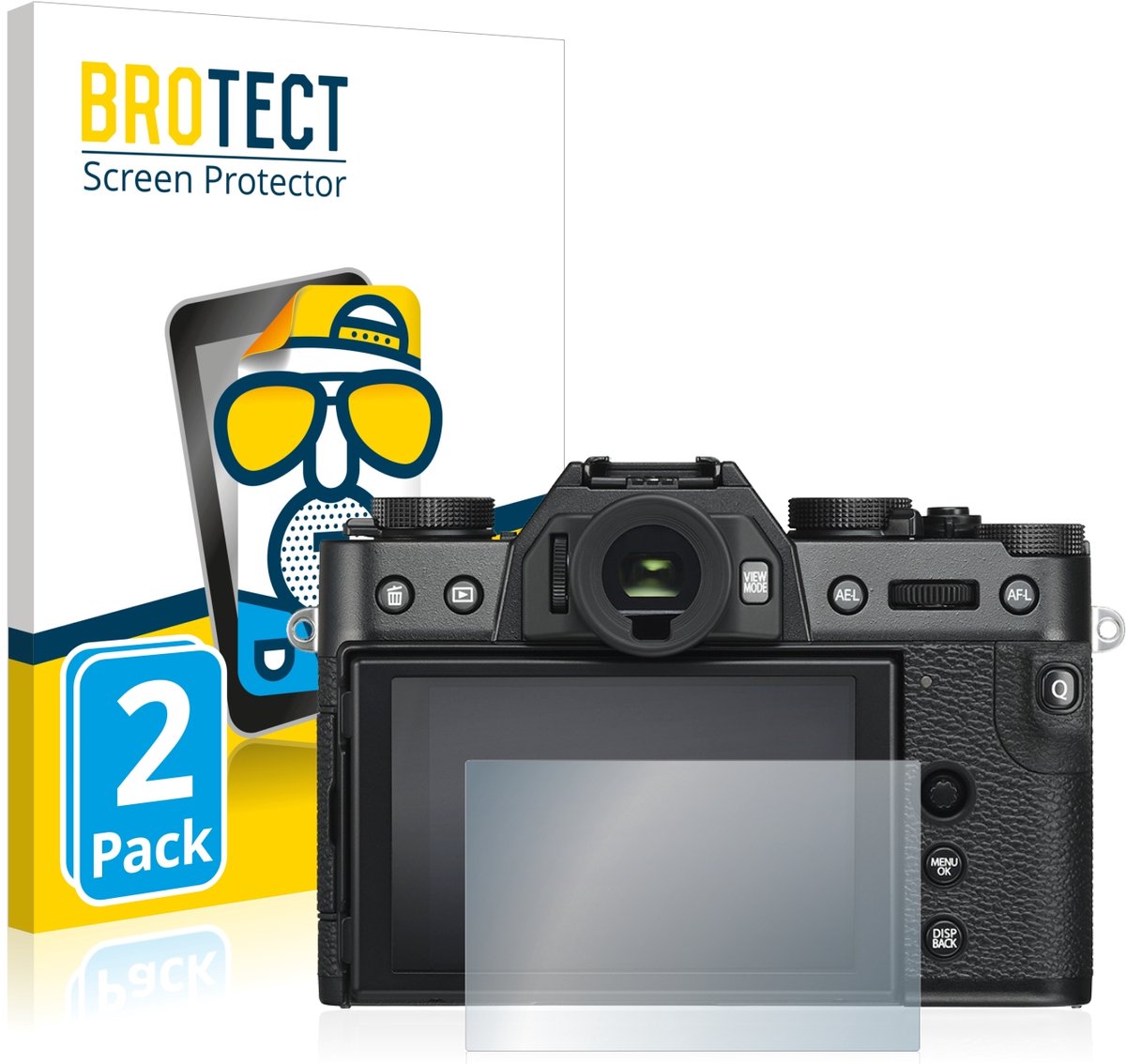 BROTECT - Screenprotector voor X-T30 / X-T30 ll - Folie Beschermfolie matte 2 Stuks