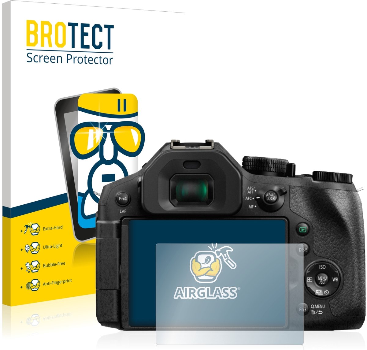 Screenprotector voor Panasonic Lumix DMC-FZ330 Beschermglas transparant