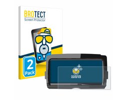 BROTECT - Screenprotector voor Harley Davidson Soundstream V2 - Folie Beschermfolie matte 2 Stuks