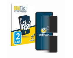 BROTECT - privacy screenprotector voor Oppo Find N2 Flip - Folie Beschermfolie Blauwlichtfilter 2 Stuks