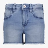TwoDay meisjes denim short lichtblauw - Maat 134