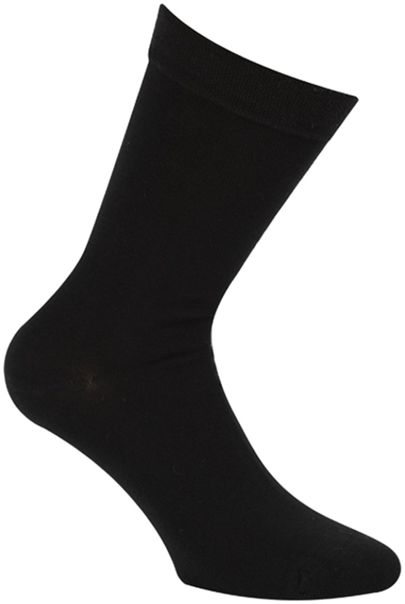Boru Bamboo - Nette Sokken - Zwart - 39-42 - Bamboe Sokken - Naadloos - Ademend - Anti-Zweet - 2301