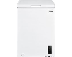 Midea MDRC152FEE01 - Vrieskist - Wit - Vrijstaand - E label - 38 dB - 99 l - 169 kWh/jaar - Compact - Bovenlader