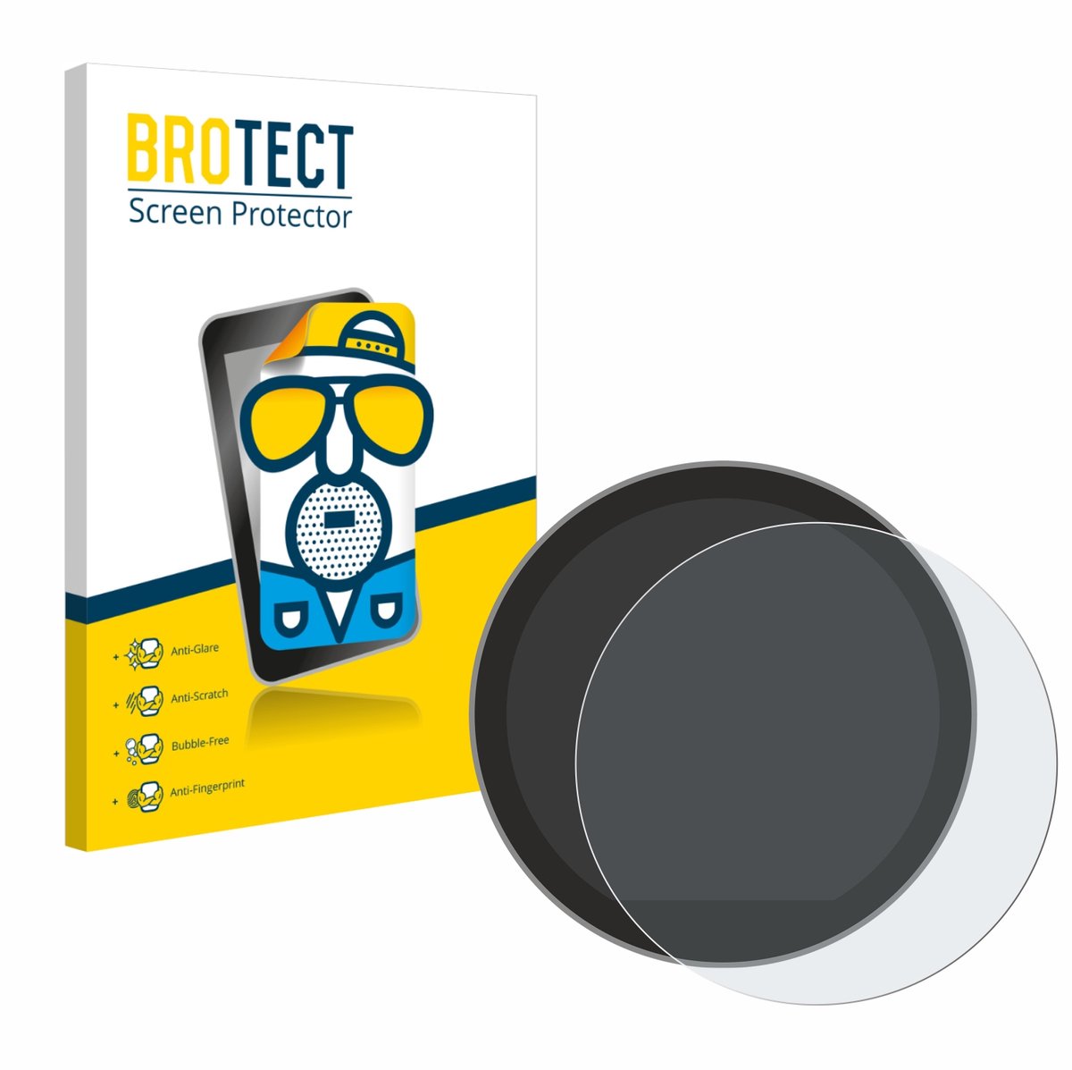 BROTECT - Screenprotector voor Mini Cooper S 2024 - Folie Beschermfolie matte