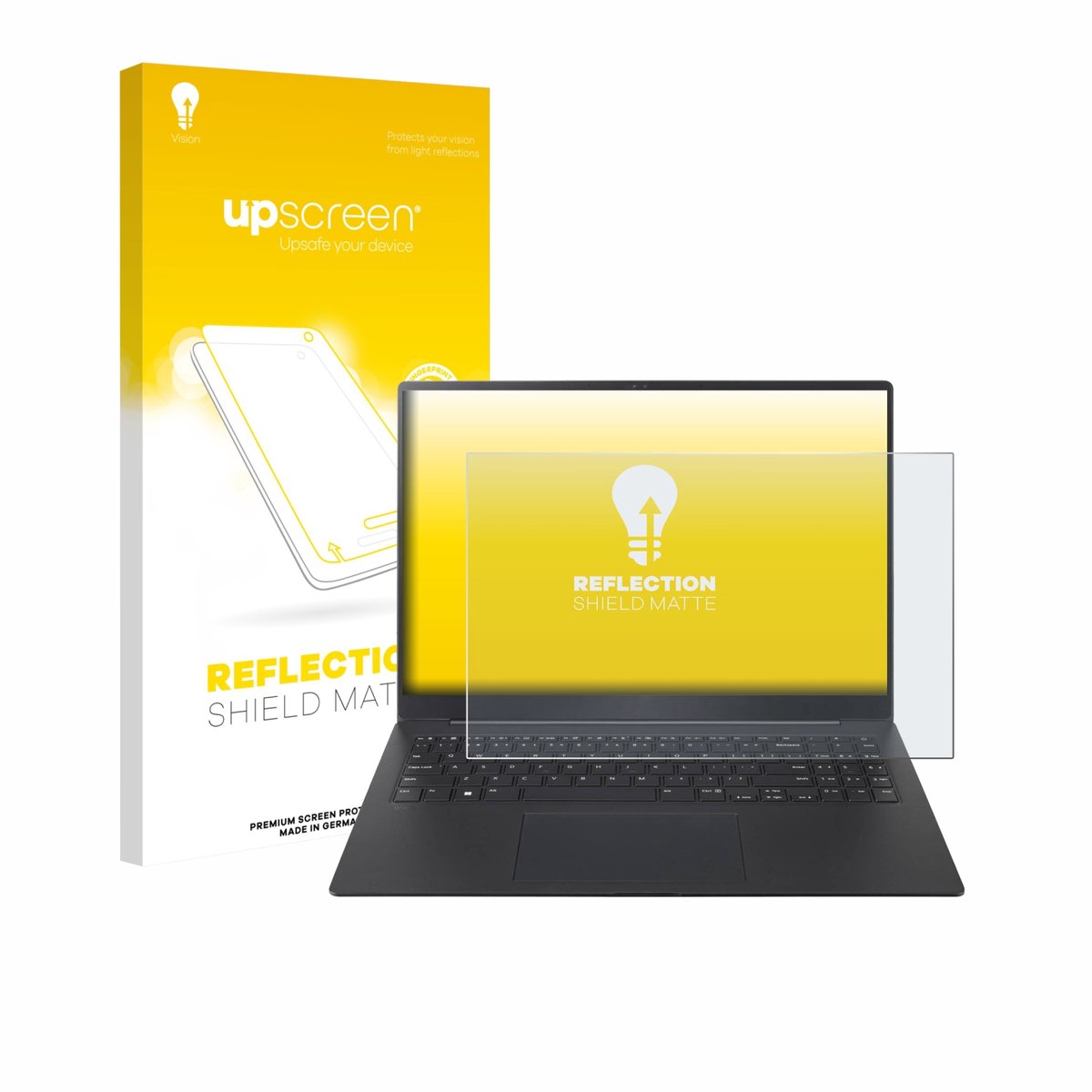upscreen - Screenprotector voor LG gram Pro 16 2025 - Folie Beschermfolie anti glare matte
